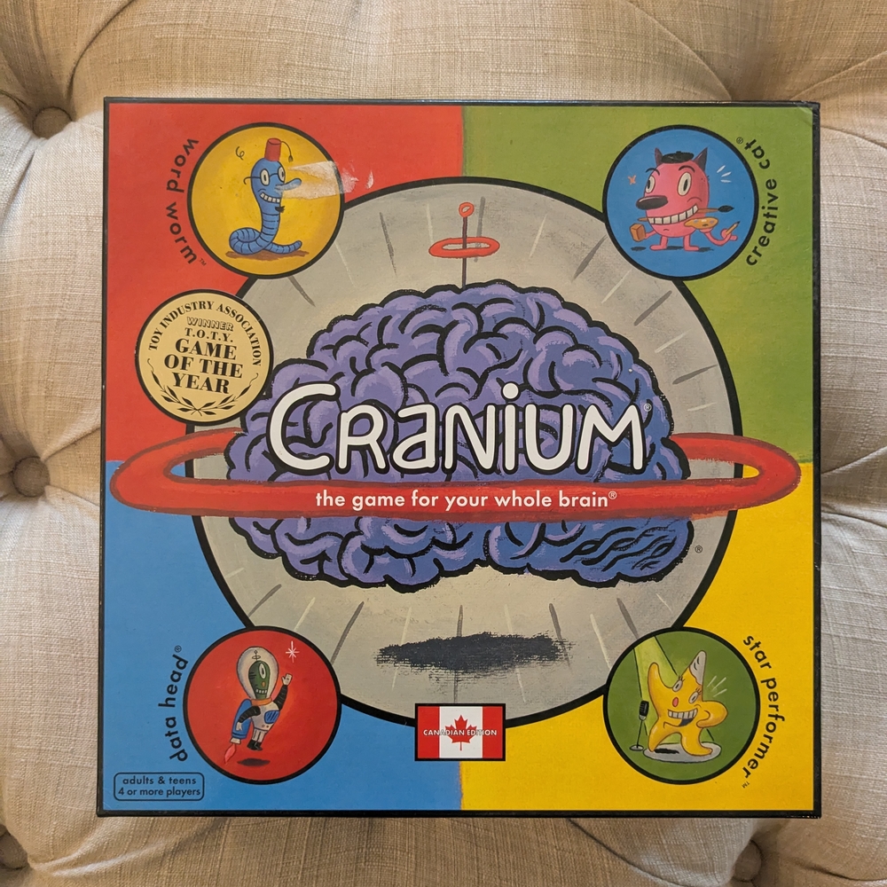 Cranium Board Game Canadian Edition